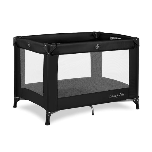 Dream On Me Nest Portable Play Yard With Carry Bag And Shoulder Strap, Black**New In Box**