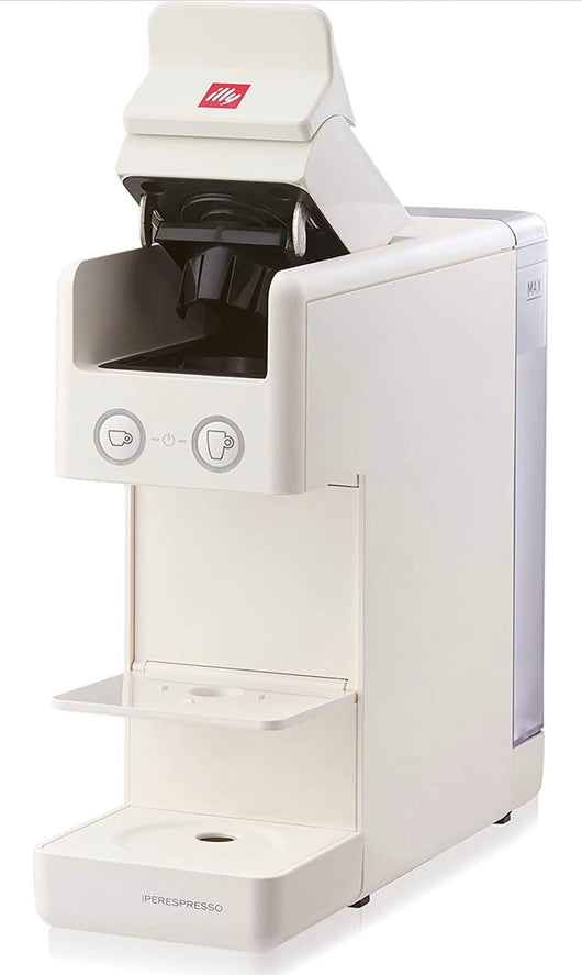 Illy Y3.3 Espresso and Coffee Machine, 12.20x3.9x10.40 (White)- Lightly Used, Very Clean and Works Great!!!!