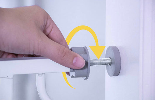 Regalo Easy Step 38.5-Inch Extra Wide Walk Thru Baby Gate, Includes 6-Inch Extension Kit, 4 Pack Pressure Mount Kit, 4 Pack Wall Cups and Mounting Kit- NEW IN BOX!!!
