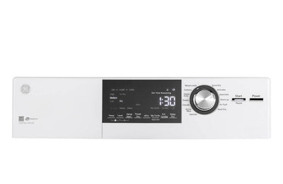 GE - 4.3 Cu. Ft. 14-Cycle Electric Dryer - White!  -Brand new out of the box (Does have a very small indent on bottom left corner, photos shown)