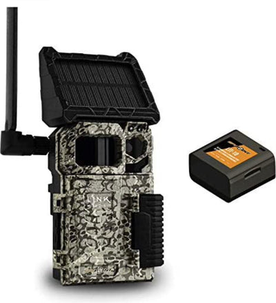 SPYPOINT LINK-MICRO-S-LTE Solar Cellular Trail Camera 4 LED Infrared Flash Game Camera with 80-foot Detection and Flash Range LTE-Capable Cellular Trail Camera 10MP 0.4-second Trigger Speed!! NEW IN BOX!!