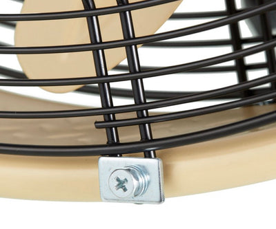 Kool-Flo 20-inch High Velocity Drum Fan with Wall Mount, Black/Sandstorm- NEW IN BOX!!!