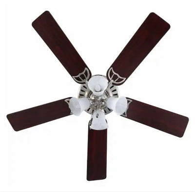 Hunter Studio Series 52 in. Indoor Brushed Nickel Ceiling Fan with Light Kit- NEW IN BOX!!!