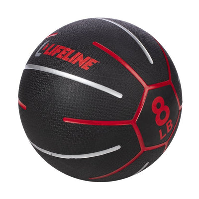 Lifeline First Aid 8 lb. Medicine Ball to Develop Total Body Strength, Power and Stability**New**