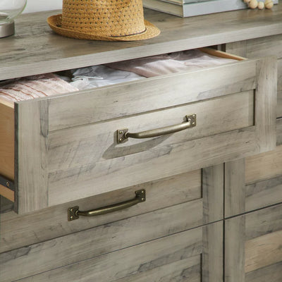 Better Homes & Gardens Modern Farmhouse 6-Drawer Dresser, Rustic Gray Finish (new in the box)