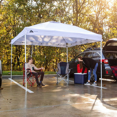 Ozark Trail 10' X 10 Simple Push Straight Leg Canopy 100 Sq. Ft.- brand new