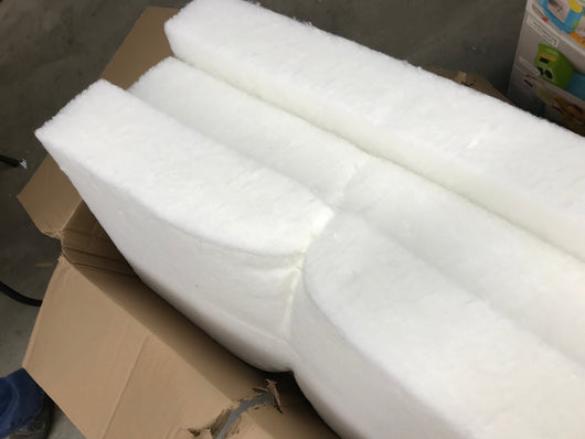 DHP Sleep 6" Thermobonded Polyester Padded Mattress, Twin Size**New damaged from shipping**