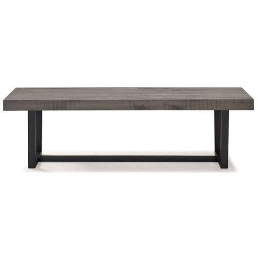 60" Solid Wood Dining Bench - Grey**New in Box**