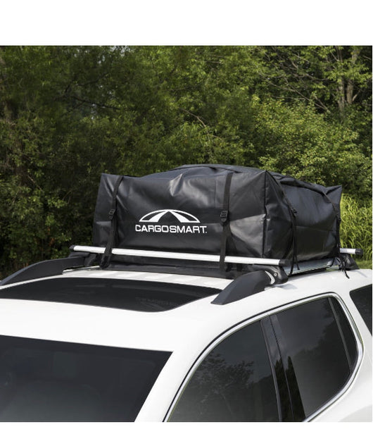 CargoSmart 15 Cubic Feet Soft Sided Car Top Carrier Bag Black, 6621 (new in the box)