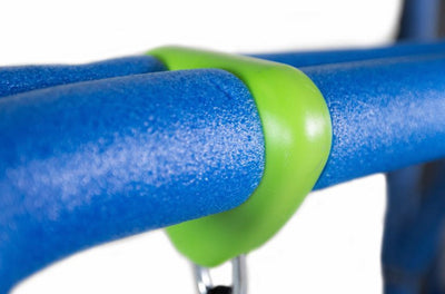 Bounce Pro My First Jump 7' Trampoline and Swing, Blue/Green- NEW IN BOX!!!!