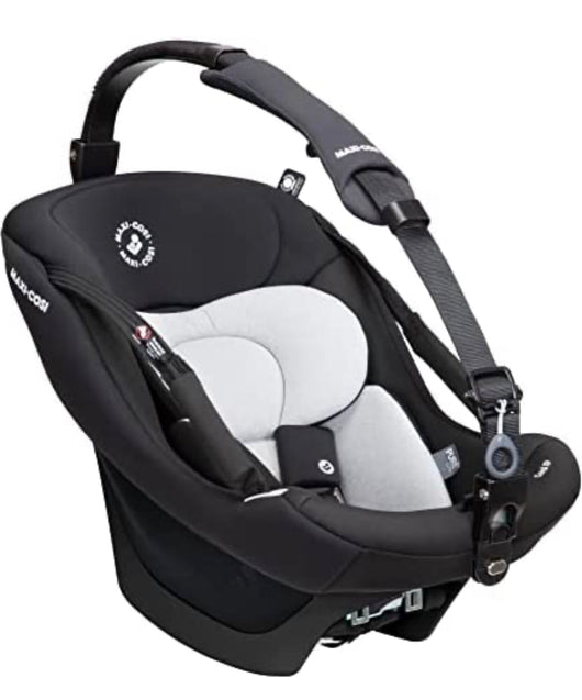 Maxi-Cosi Coral XP Infant Car Seat, Revolutionary 3-Piece Modular Nesting System for a More Comfortable, Intimate & Lightweight Carry, Essential Black II!  -Brand new in the box