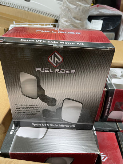FUEL RIDER UTV-RVMP-01 UTV SIDE MIRROR KIT 2-PACK ADJUSTABLE- new in the box