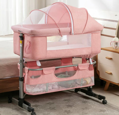 Cuddor 3 in 1 Baby Bassinet Bedside Sleeper, Pink- NEW IN BOX!!!
