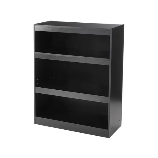 Mainstays Framed 3-Shelf Bookcase, True Black Oak**New in box**