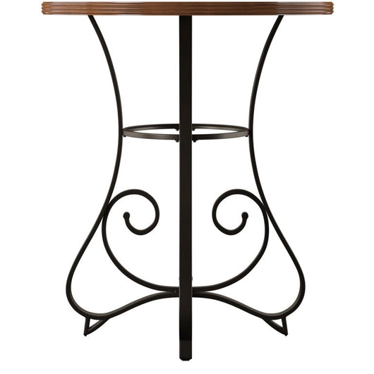 Powell Hamilton Metal Pub Table, Cherry**New in Box**