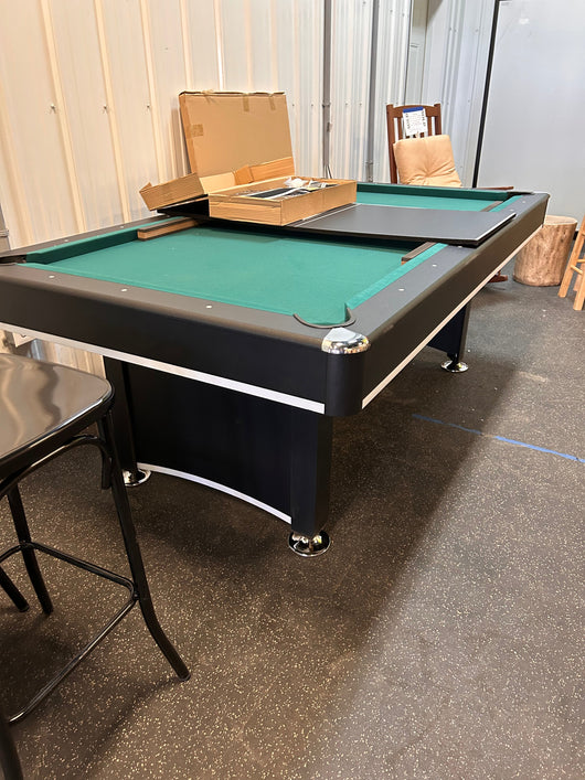 Triumph Sports Phoenix Billiard table (7 feet) convertible to ping-pong table (table tennis)!  -Brand new & assembled (MUST BRING TRUCK OR TRAILER FOR PICK UP - WILL NOT UNASSEMBLE)