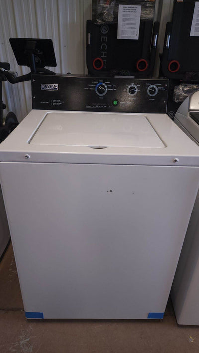 Maytag 3.5-cu ft Commercial-Grade Residential Agitator Top-Load Washer - White (used- tested and works great) included in 20% off clearance sale!