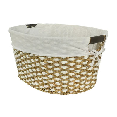 Better Homes & Gardens Seagrass Laundry Basket**New in box**
