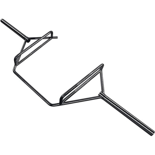 HulkFit Olympic 2-Inch Hex Weight Lifting Trap Bar, 1000-Pound Capacity - Open-Back (Black)**New**