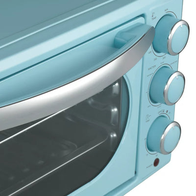 Galanz 0.9 Cu. ft. Retro Bebop Blue Convection Toaster Oven!  -Brand new in the box