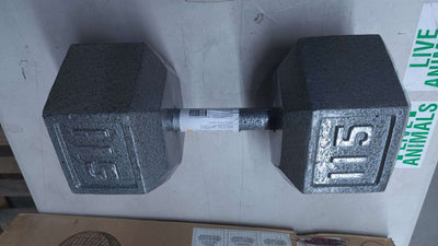 CAP Barbell Cast Iron Hex Dumbbell 115 lb (new )