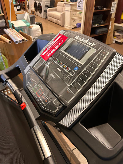 NordicTrack T Series Treadmills!  -Brand new and Assembled but has crack plastic from shipping, we cover open spaces with tape - Works perfectly!