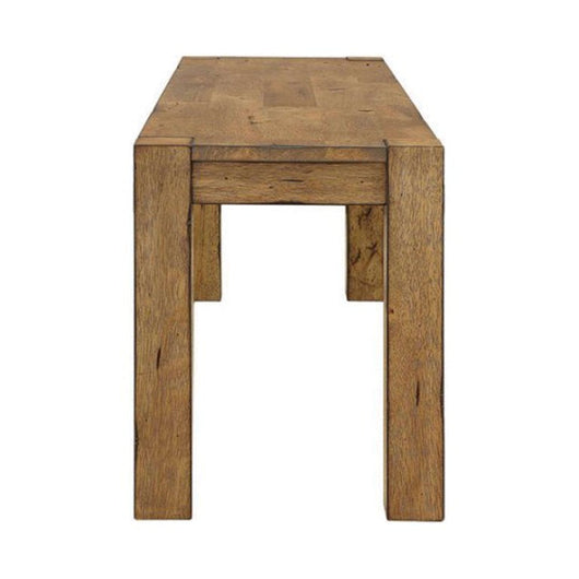 Better Homes & Gardens Bryant Solid Wood Dining Bench, Rustic Brown**New and assembled**