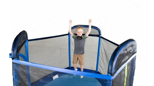 Bounce Pro My First Jump 7' Trampoline and Swing, Blue/Green- NEW IN BOX!!!!
