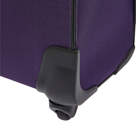 American Tourister Pop Max Softside Luggage with Spinner Wheels, Purple, 3-Piece Set (21/25/29)- NEW OUT OF BOX!!!