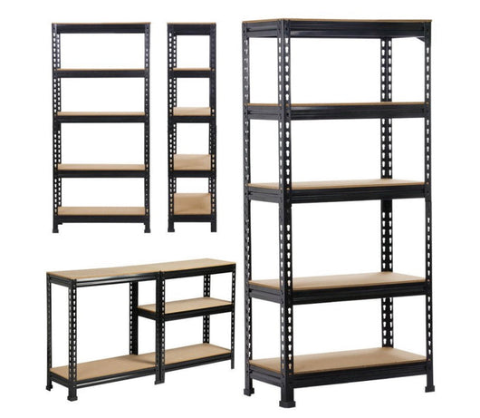 Yaheetech Adjustable 5-Shelf Shelving Unit Storage Rack, 59"Height x 28"Width x 12" Depth- NEW IN BOX!!!