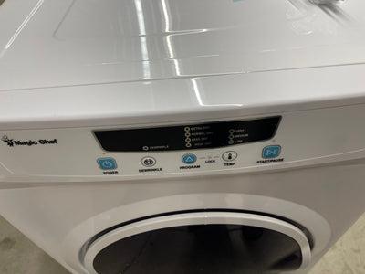 Magic Chef 3.5 cu. ft. Compact Electric Dryer, White- new - scratch and dent item