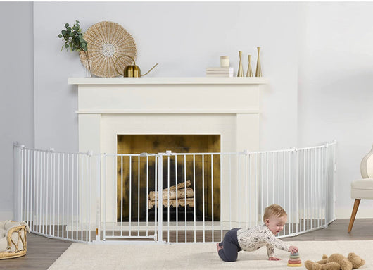 Regalo 192-Inch Super Wide Adjustable Baby Gate and Play Yard, 4-In-1, Bonus Kit, 4 Count (Pack of 1
