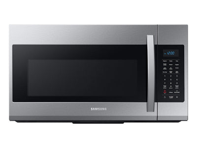 Samsung 1.9 cu. ft. Over-the-Range Microwave with Sensor Cooking in Stainless Steel- new in the box - stainless steel finish   model - ME19R7041FS