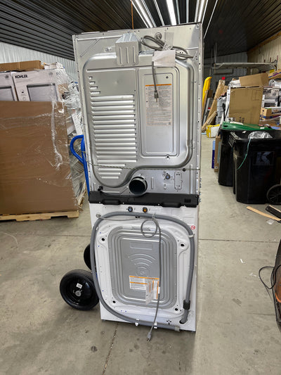 Front Load Washer and 7.4 cu. ft. Dryer!  WHITE FINISH  -Brand new never used, scratch and dent unit - , photos shown - GAS DRYER!