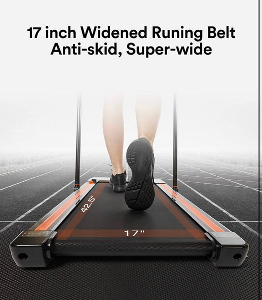UREVO 2 in 1 Under Desk Treadmill, 2.5HP Folding Electric Treadmill Walking Jogging Machine for Home Office with Remote Control!  -Brand new out of the box (Brand new but remote is missing back battery cover)