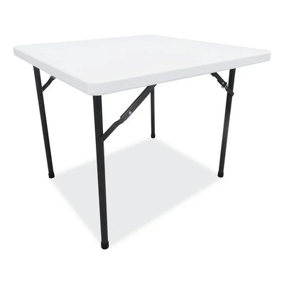 Alera ALEPT36SW Square Plastic Folding Table - White**New**