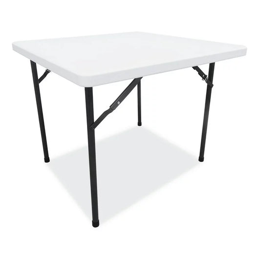 Alera ALEPT36SW Square Plastic Folding Table - White**New**