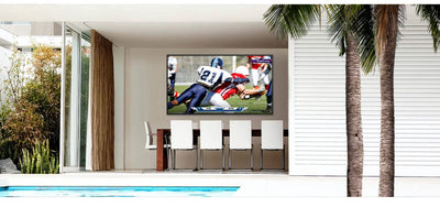 SAMSUNG 55-inch Class QLED 4K UHD The Terrace Series Outdoor Direct Full Array 16x Quantum HDR 32x, Weatherproof, Wide Viewing Angle, Smart TV with Alexa Built-in (QN55LST7TAFXZA, 2020 Model)- NEW IN BOX !
