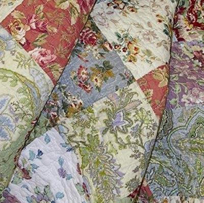 Greenland Home Blooming Prairie Throw Blanket, Full, Multi- NEW IN BAG!!!