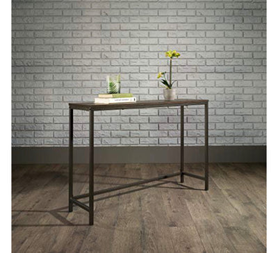 Sauder North Avenue Sofa Console Table, Smoked Oak Finish (new in the box)