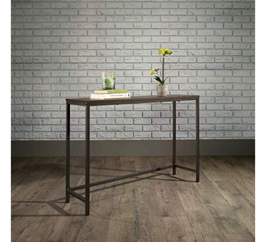 Sauder North Avenue Sofa Console Table, Smoked Oak Finish (new in the box)