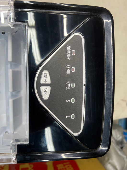 Frigidaire Counter Top Maker, Produces 26 pounds Ice per Day, Stainless Steel, Stainless!! USED, TESTED WORKS GREAT!!