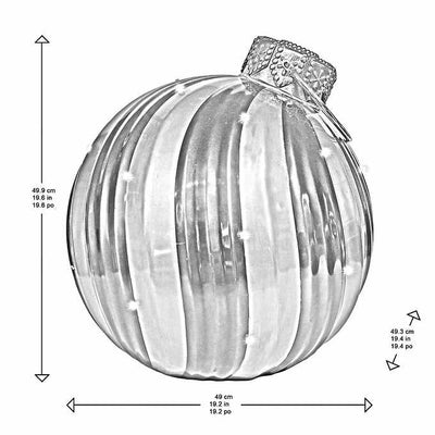19'' Oversized Ornament with LED Lights**New**