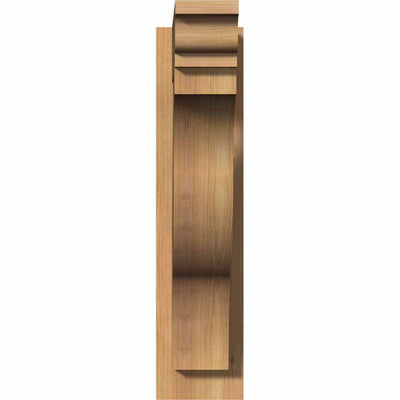 Ekena Millwork 5 1/2"W x 20"D x 24"H Funston Smooth Traditional Outlooker, Western Red Cedar**New, set of 2**