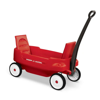 Radio Flyer, Pathfinder 2-in-1 Wagon, Folding Seats, Red**New in box**