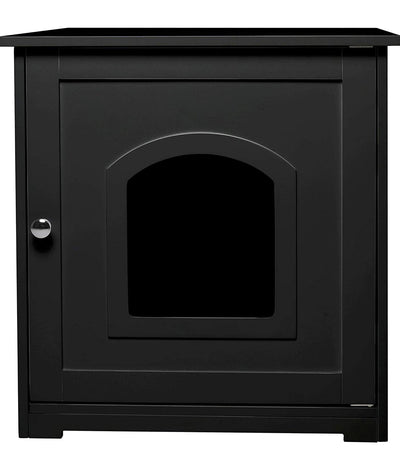 zoovilla Kitty Litter Loo – Hidden Litter Box Furniture, Black**New in Box**