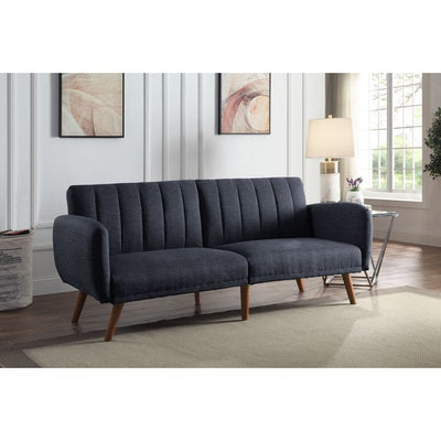 Acme Furniture Bernstein Sofa, Gray Linen**New and assembled**