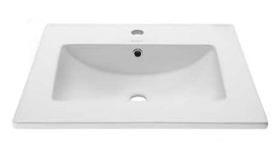 Swiss Madison Ceramic Vanity Top 24” with Single Faucet Hole!! NEW IN BOX!!