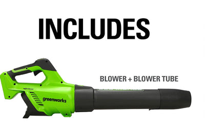 Greenworks 40V (130 MPH / 550 CFM) Brushless Axial Leaf Blower, Tool Only**New in box**