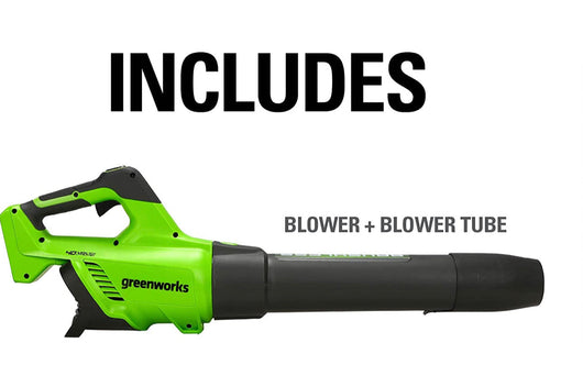 Greenworks 40V (130 MPH / 550 CFM) Brushless Axial Leaf Blower, Tool Only**New in box**